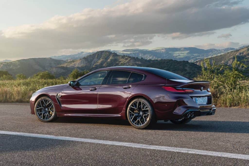 BMW M8 powerful car released in 2020