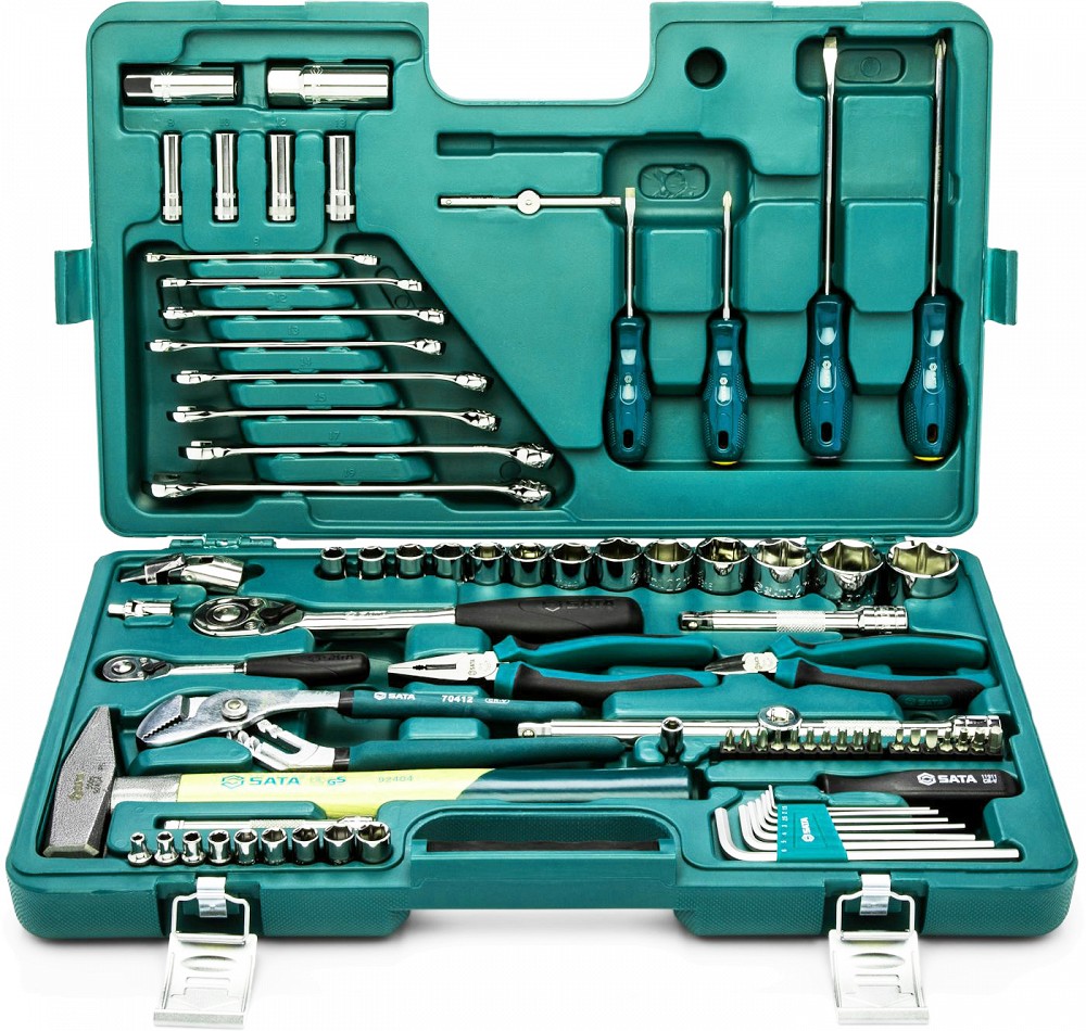 80-osaline 1/2″, 1/4″ tööriistakomplekt 4-32mm – SATA