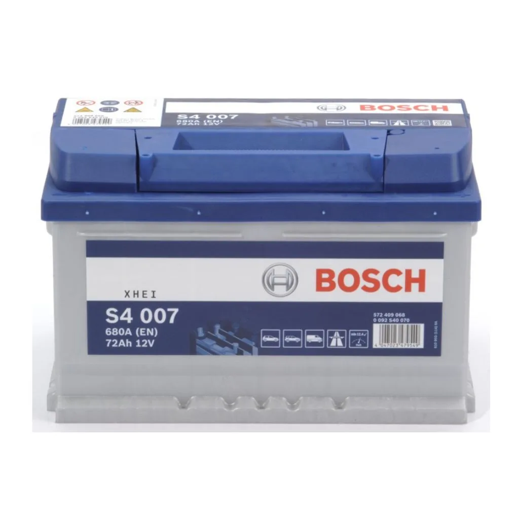 BOSCH S4 007 72Ah 680A