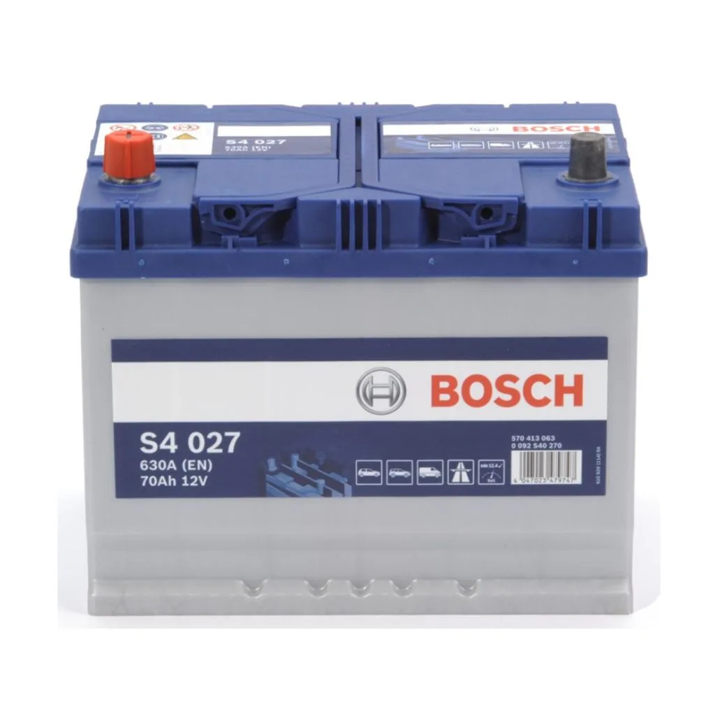 BOSCH S4 027 70Ah 630A
