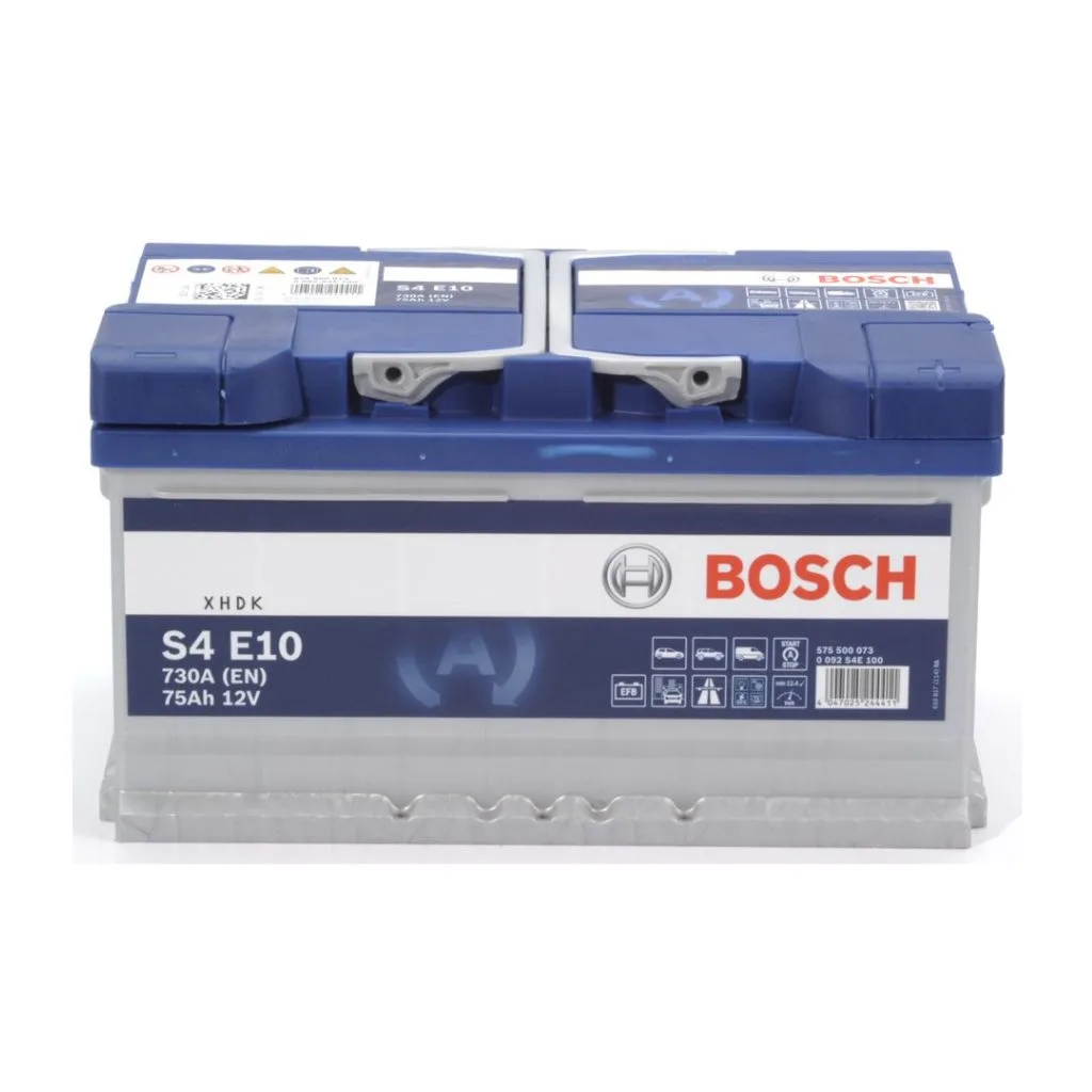 BOSCH S4 E10 EFB 75AH 730A