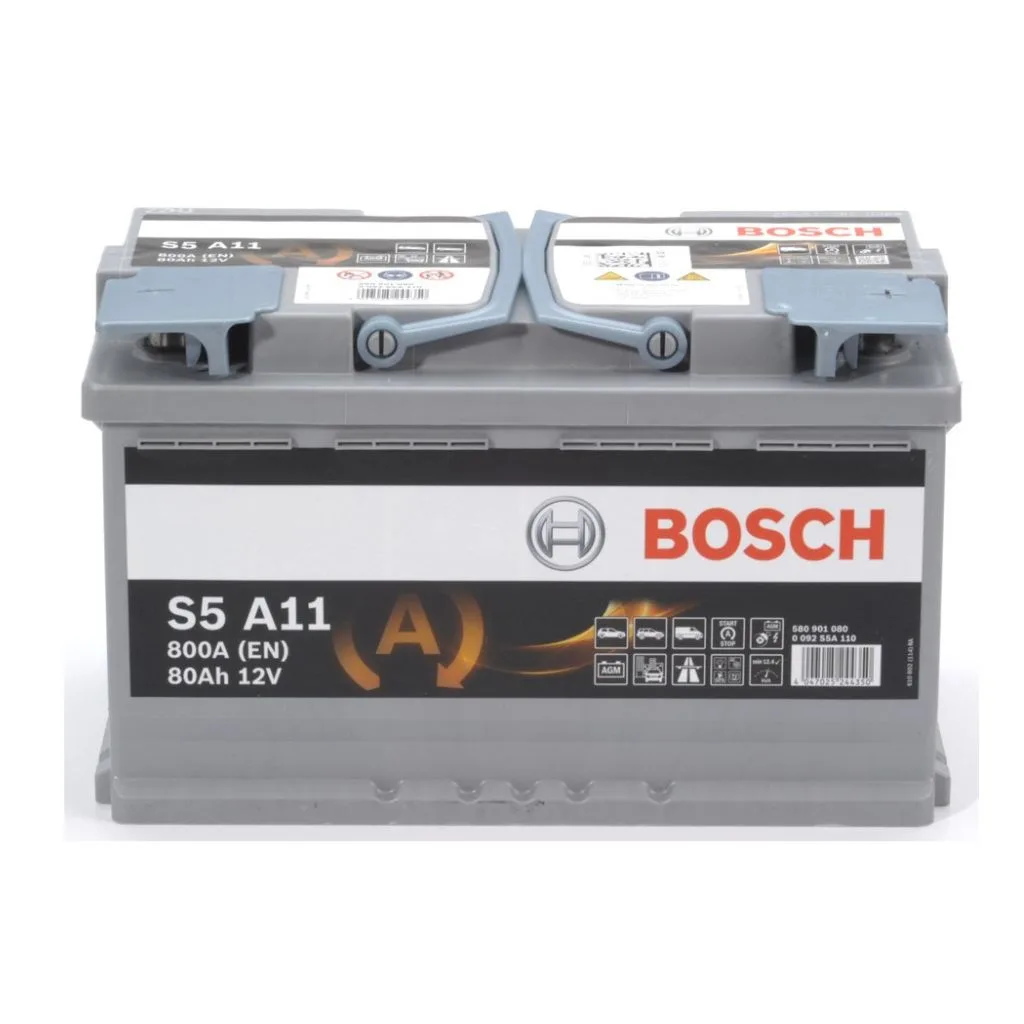 BOSCH S5 A11 AGM 80Ah 760A