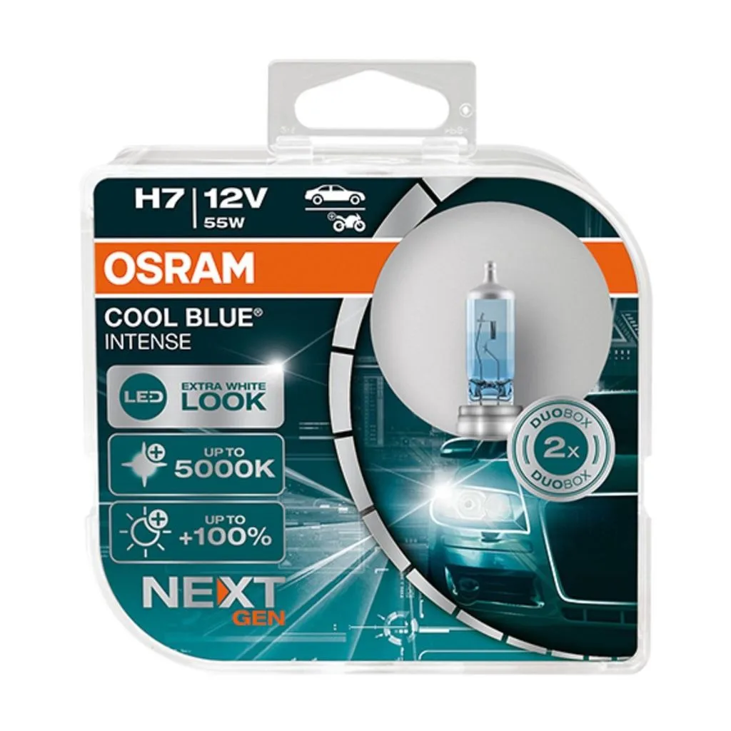 H7 55W COOL BLUE INTENSE 12V PX26D