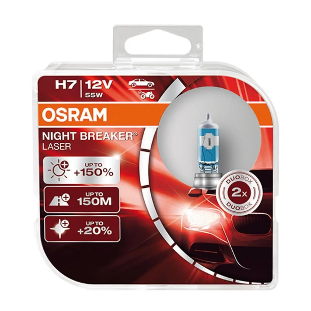 H7 55W NIGHT BREAKER LASER® +150% PX26D