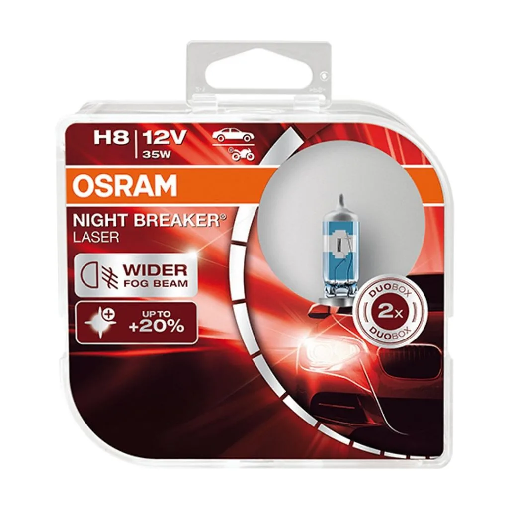 H8 35W NIGHT BREAKER LASER® +150% PGJ19-1